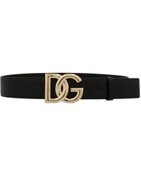 Dolce & Gabbana - Cinture Nero - Lyst