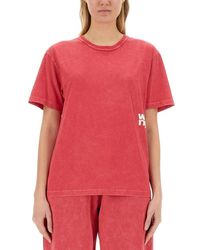 Alexander Wang - T-Shirt With Logo-Donna - Lyst
