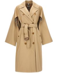Burberry - Cots Trench E Impermeabili Beige - Lyst
