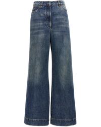 Etro - Logo Embroidery Jeans Blue - Lyst
