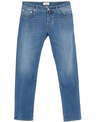 Jacob Cohen - Super Slim Fit Denim Jeans - Lyst