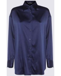 Tom Ford - Dark Silk Shirt - Lyst