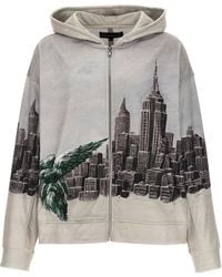 Who Decides War - Angel Over The City Sweatshirt - Lyst