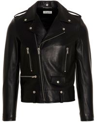 Saint Laurent - Leather Jackets - Lyst