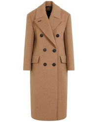 Max Mara - Certo Double-Breasted Long Coat - Lyst