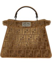 Fendi - 'Peekaboo Iseeu Small' Handbag - Lyst
