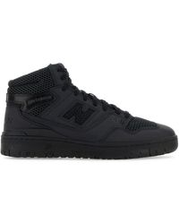 Junya Watanabe - Leather And Mesh X New Balance Bb650 Sneakers - Lyst