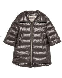 Herno - Cleofe Quilted Zip-Fastening Coat - Lyst