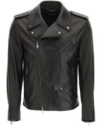 Dolce & Gabbana - Leather Jacket - Lyst