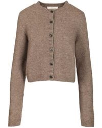Lisa Yang - Felicia Cardigan Knitwear Brown - Lyst