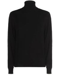 Malo - Sweaters Blacks And Greys - Lyst