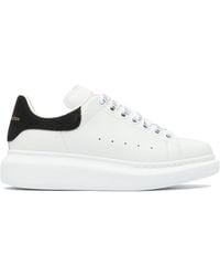 McQueen - Leather Upper And Rubber Sole Sneaker Sneakers & Slip-On Bianco-Donna - Lyst