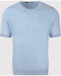 Tagliatore - T-Shirts Blu-Uomo - Lyst
