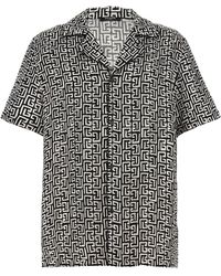 Balmain - Monogram Shirt, Blouse - Lyst