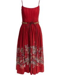 Zimmermann - Rhiannon Corset Midi Dress - Lyst