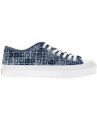 Givenchy - City Low Sneakers Blu - Lyst