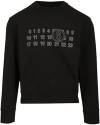 MM6 by Maison Martin Margiela - Numeric Sweatshirt Sweatshirts - Lyst