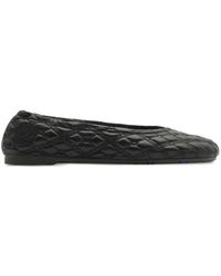 Burberry - Ballerine Sadler - Lyst