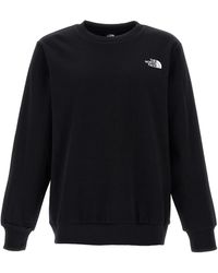 The North Face - Simple Dome Crew Felpe Nero-Uomo - Lyst