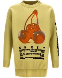 Jil Sander - Fashion Show Invitation Sweater, Cardigans - Lyst