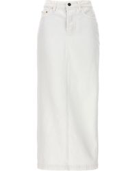 Wardrobe NYC - Denim Midi Skirt Skirts - Lyst