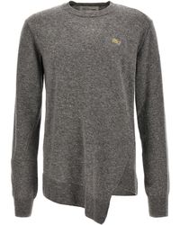 Comme des Garçons - Comme Des Garcons Shirt X Lacoste Sweater Maglioni Grigio - Lyst