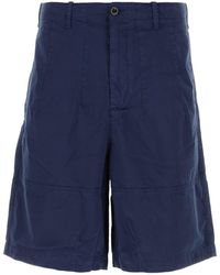 C.P. Company - Stretch Cotton Bermuda Shorts - Lyst