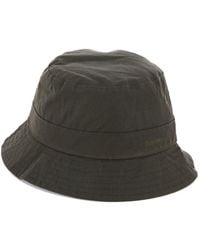 Barbour - "Belsay Wax" Hat - Lyst