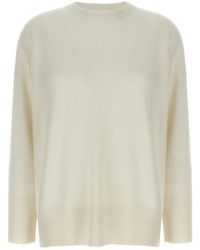 Brunello Cucinelli - Cashmere Knit With Shiny Detail - Lyst