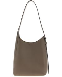 Tory Burch - Romy Hobo Borse A Spalla E Tracolla Grigio-Donna - Lyst