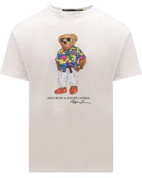 Polo Ralph Lauren - Vacationing Teddy Bear T - Lyst