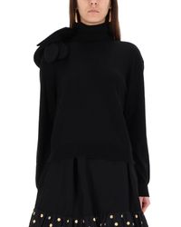 Moschino - Mesh With Flower Detail - Lyst