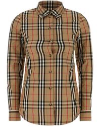 Burberry - Camicia Check Lapwing-Donna - Lyst