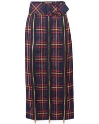Gucci - Wool Closure With Zip Skirts - Lyst
