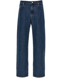 A.P.C. - Relaxed Jeans Blu - Lyst