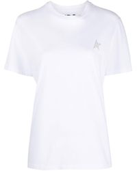 Golden Goose - Logo Cotton T-Shirt - Lyst