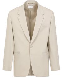 Saint Laurent - Wool Jacket-Uomo - Lyst