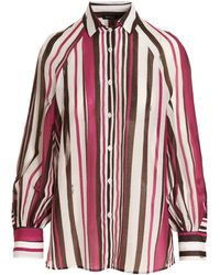 Kiton - Striped Shirt - Lyst