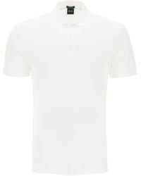 BOSS - Regular Fit Jacquard Polo Shirt - Lyst