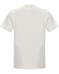 Dolce & Gabbana - T-Shirt With Logo Plaque - Lyst