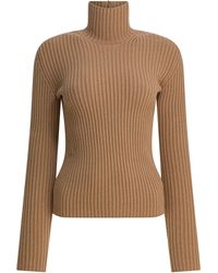 Max Mara - Wool And Cashmere Turtleneck Sweater - Lyst