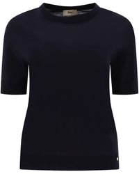 Herno - Maglietta "Glam Knit" - Lyst