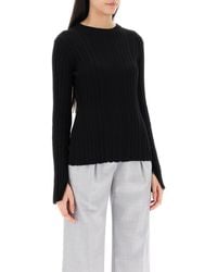 Loulou Studio - Evie Ribbed Crew Neck Sweater - Lyst