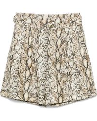 Isabel Marant - Shorts Neutro-Donna - Lyst
