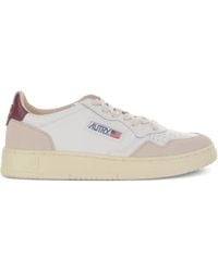 Autry - 'Medalist Low' Suede Sneakers - Lyst