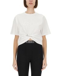 Versace - 1978 Re-Edition Safety Pin" T-Shirt - Lyst
