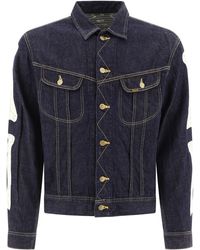 Kapital - Giacca di jeans "osso" - Lyst
