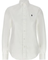 Polo Ralph Lauren - Logo Shirt Camicie Bianco - Lyst