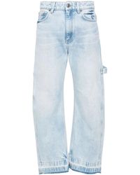 Stella McCartney - Mid-Rise Jeans With Tapered Leg - Lyst