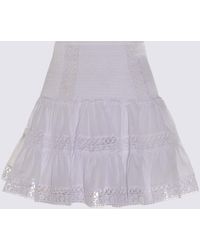 Charo Ruiz - Cotton Mini Skirt - Lyst